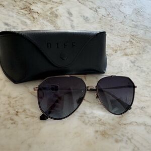 Diff Aviator Sunglasses